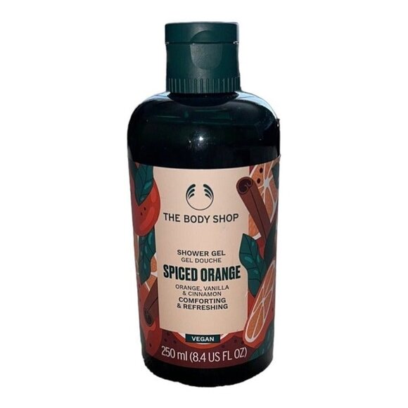 THE BODY SHOP Spiced Orange Shower Gel 250ml 8.4 Fl Oz - Picture 1 of 3